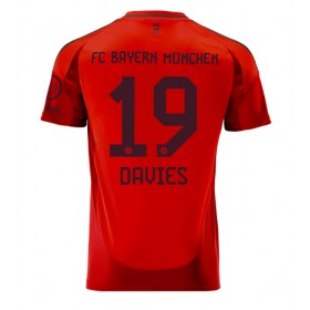 Bayern Munich Alphonso Davies #19 Hjemme skjorte 2024-25 Kortermet